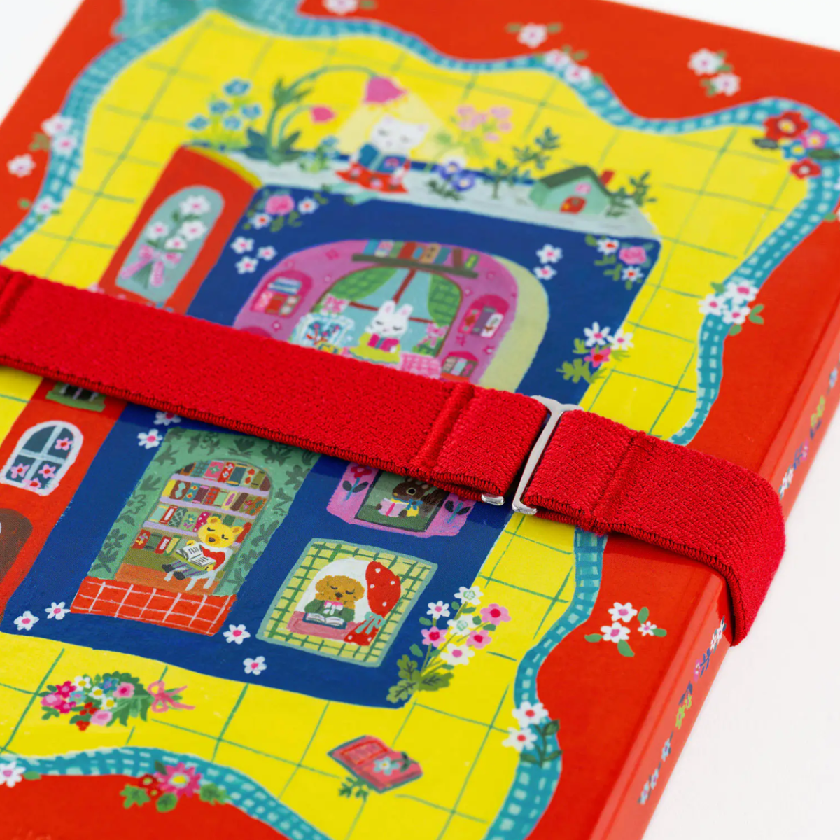 Hobonichi Yumi Kitagishi: Book Band with Charm (White Cat)