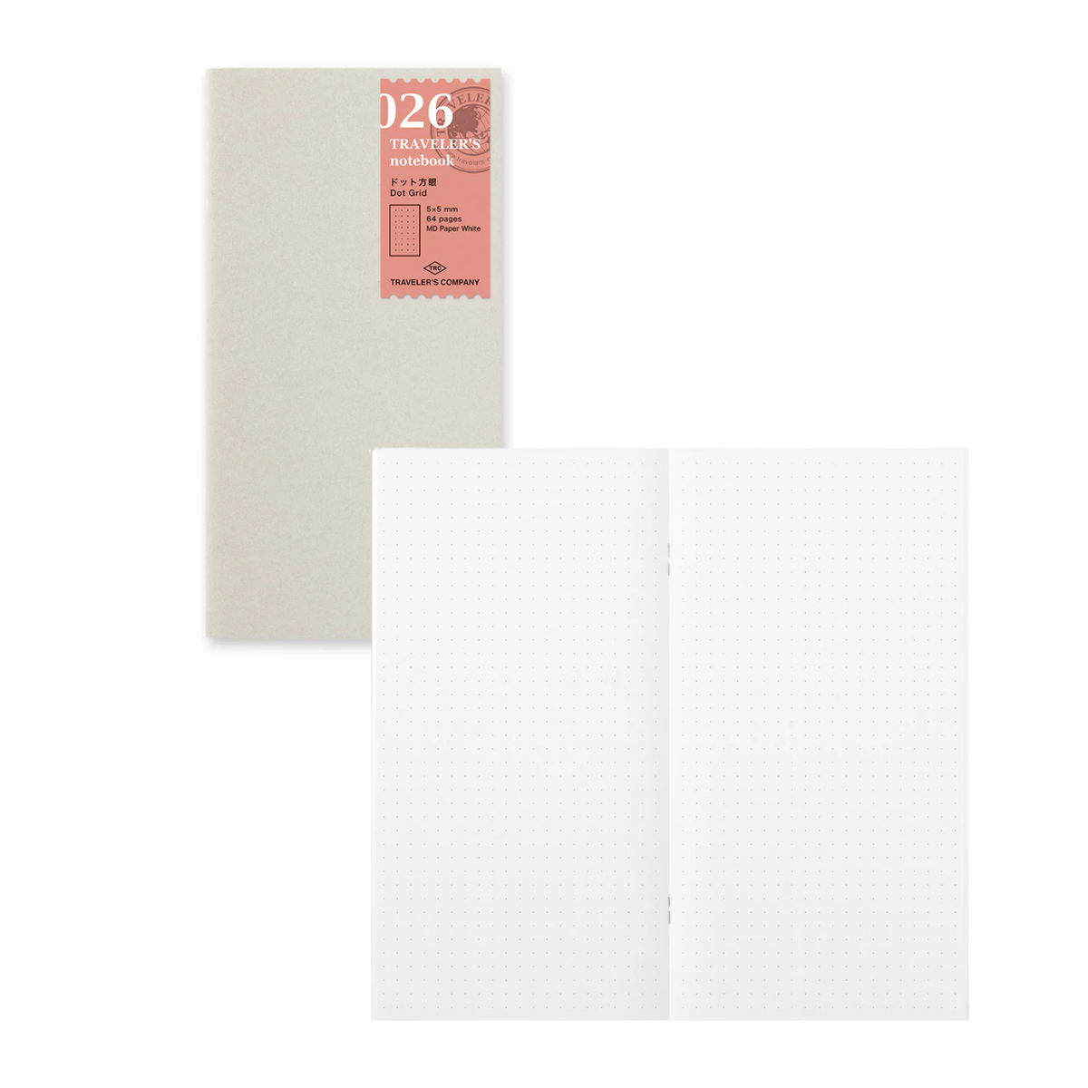 TRAVELER'S Notebook Refills - Regular Size
