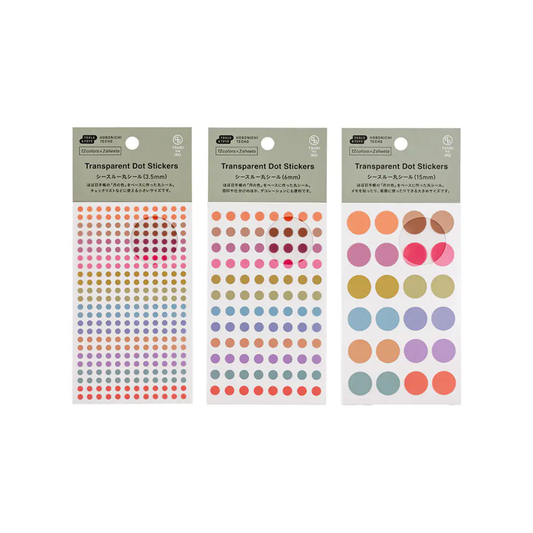 Hobonichi TSUKI no IRO: Dot Stickers