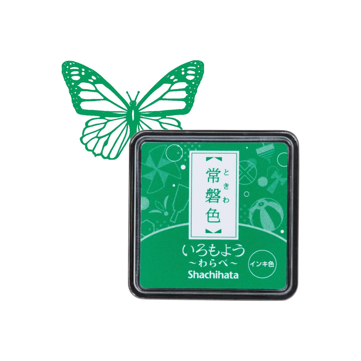 Shachihata Iromoyo Warabe Stamp Pad (Mini Ink Pad)