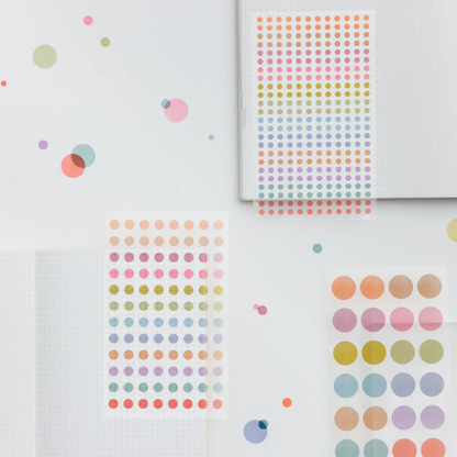 Hobonichi TSUKI no IRO: Dot Stickers