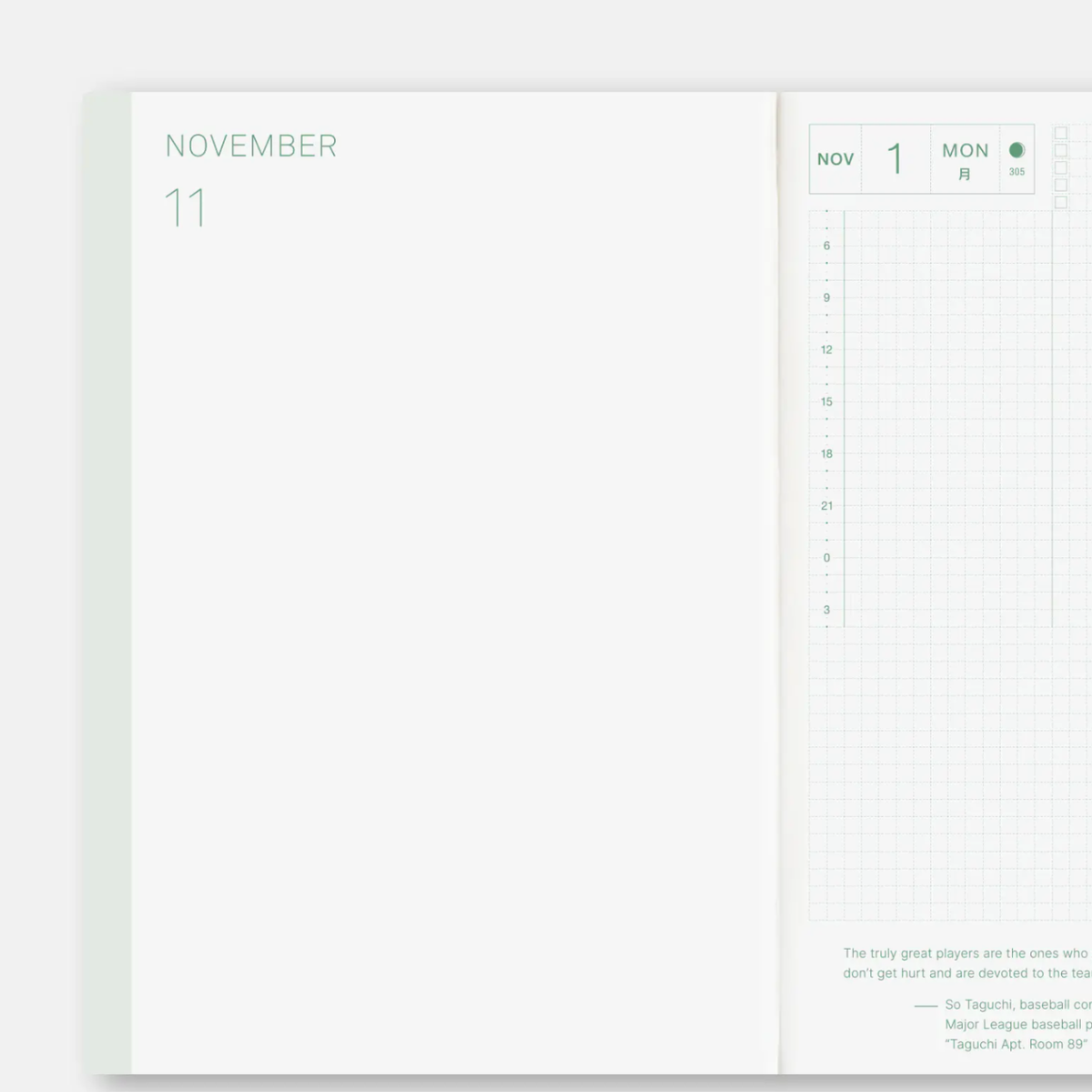Hobonichi Techo 2027 English Cousin Book A5 size PRE-ORDER