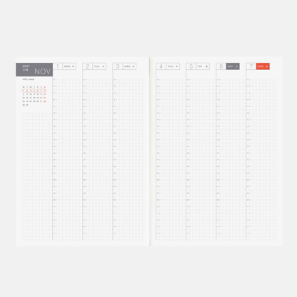 Hobonichi Techo 2027 English Cousin Book A5 size PRE-ORDER