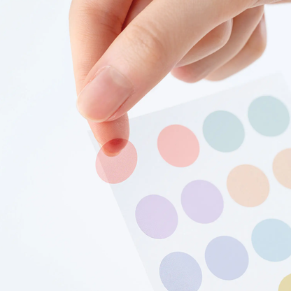 Hobonichi TSUKI no IRO: Dot Stickers