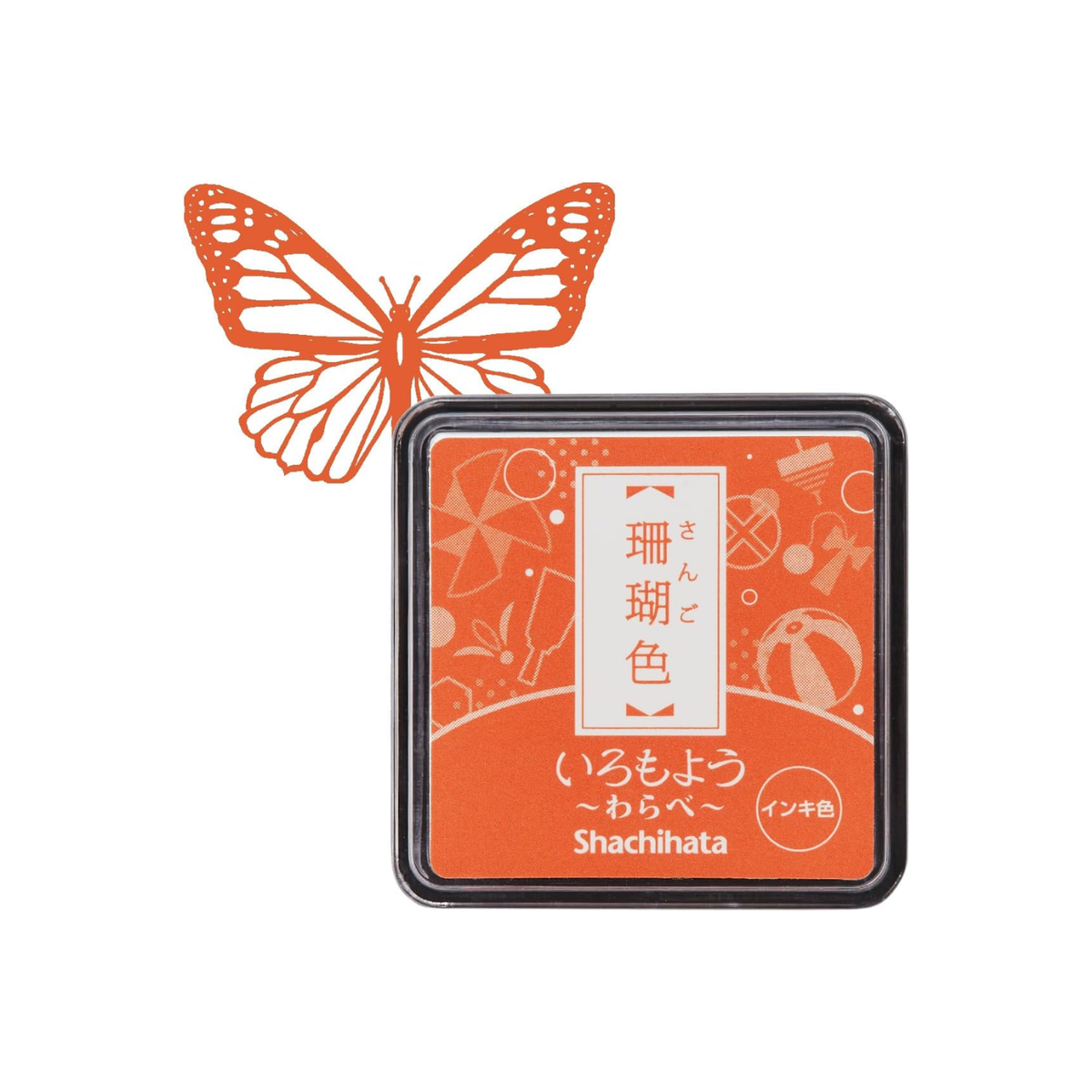 Shachihata Iromoyo Warabe Stamp Pad (Mini Ink Pad)