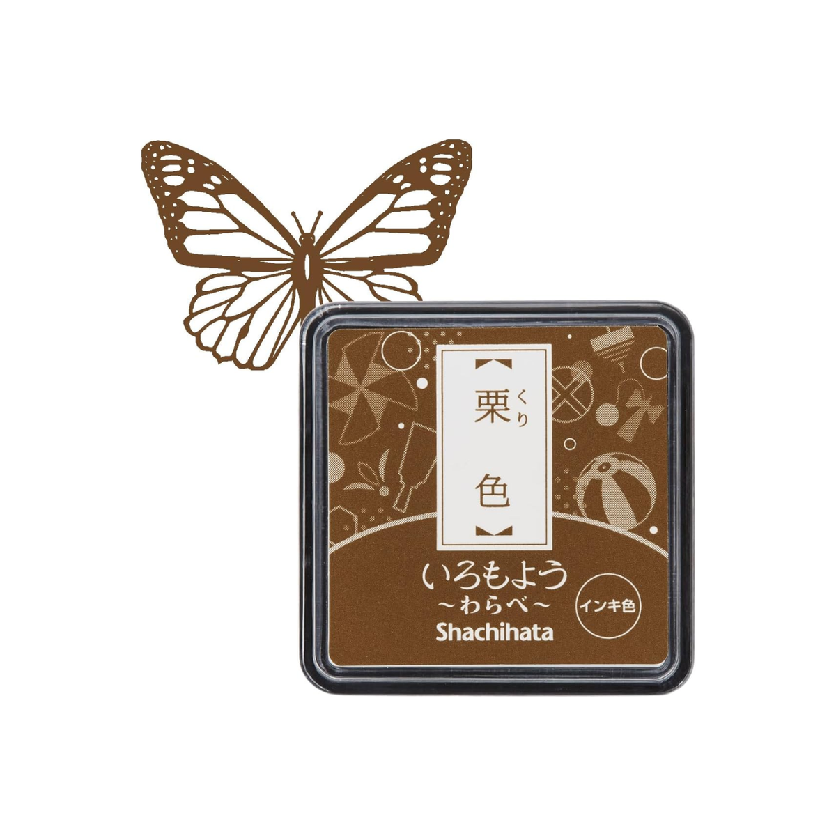 Shachihata Iromoyo Warabe Stamp Pad (Mini Ink Pad)