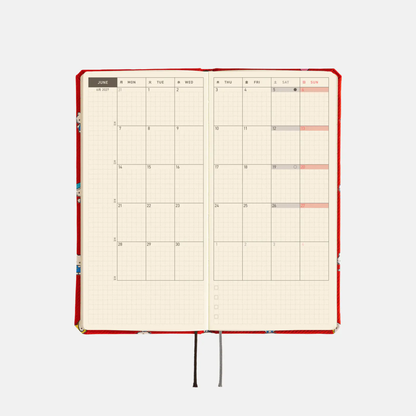 Hobonichi Hello Kitty: Friends with my Techo Weeks