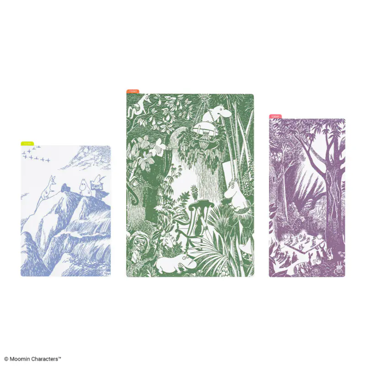 Hobonichi Moomin: Hobonichi Pencil Board For A6 Size / A5 Size / Weeks