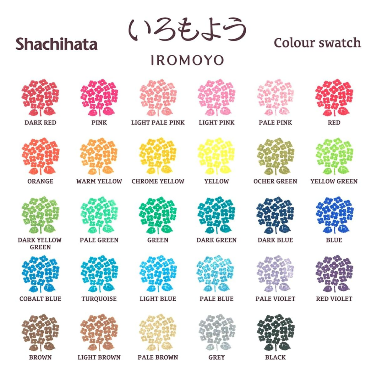 Shachihata Iromoyo Warabe Stamp Pad (Mini Ink Pad)