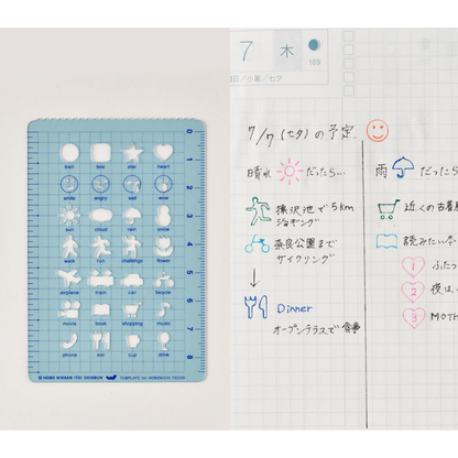 Hobonichi Stencils