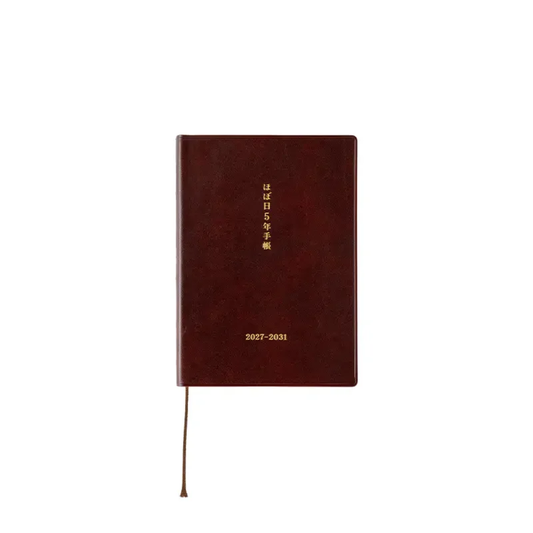 Hobonichi 5-Year Techo Japanese Book (2027-2031) A6 Size
