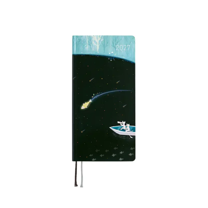 Hobonichi Hiroko Kubota: Meteor Shower in the Light Blue Forest Weeks (English)