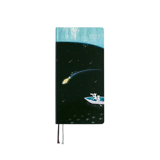 Hobonichi Hiroko Kubota: Meteor Shower in the Light Blue Forest Weeks (English)