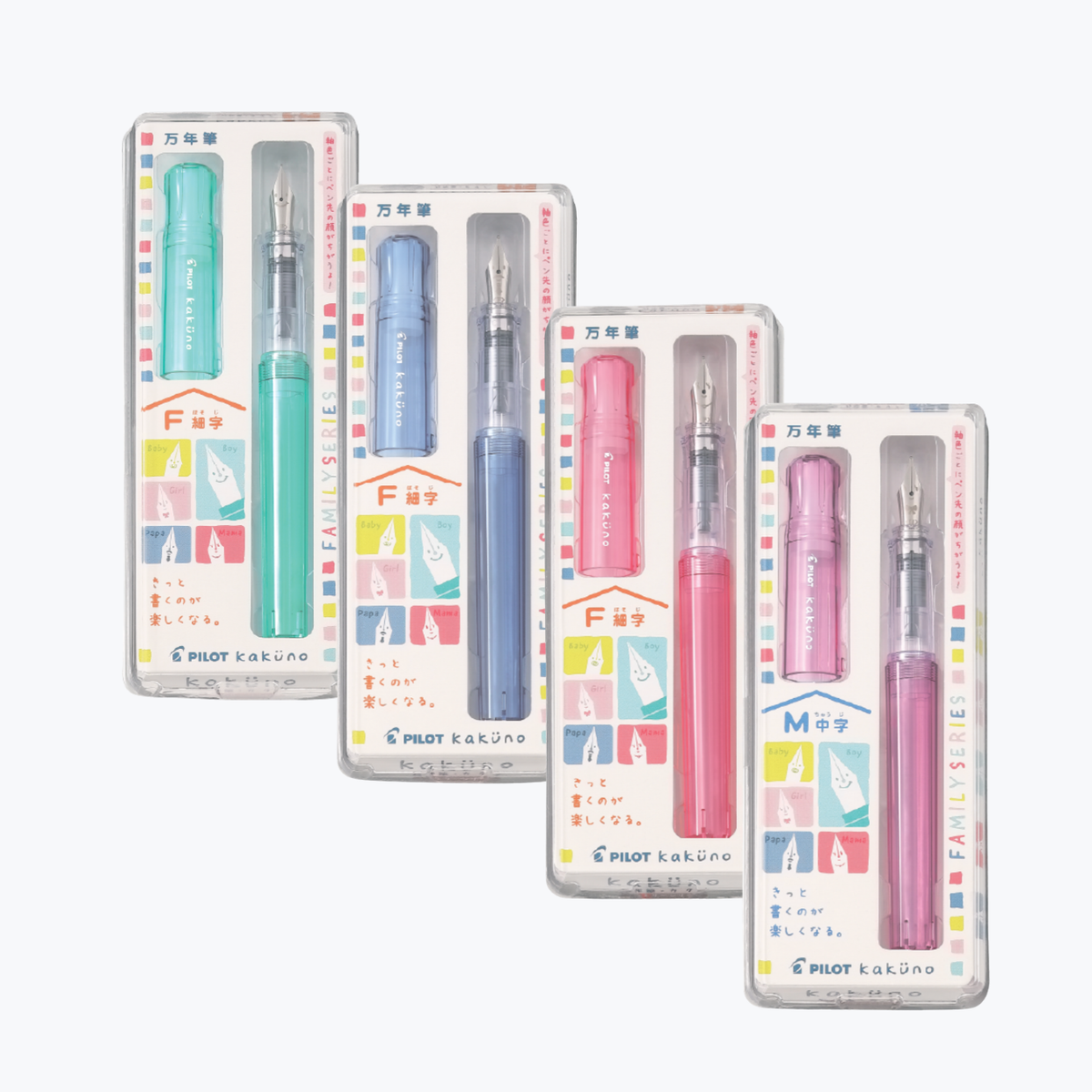 Pilot Kaküno Family Series Fountain Pen