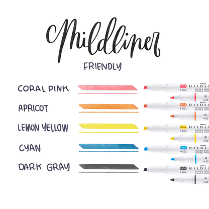 MILDLINER Dual-Tip Creative Highlighter