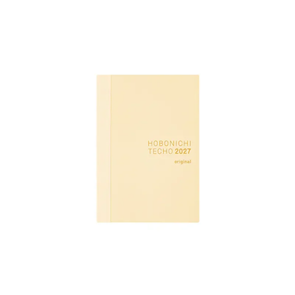 Hobonichi Techo 2027 English Original Book A6 size