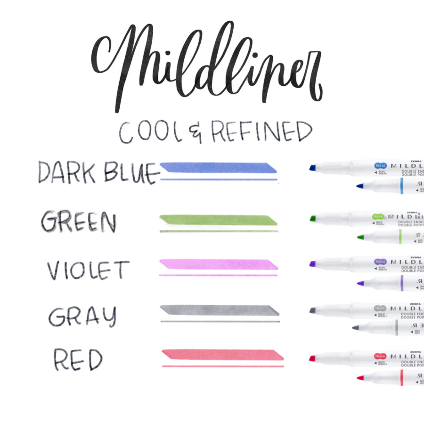 MILDLINER Dual-Tip Creative Highlighter