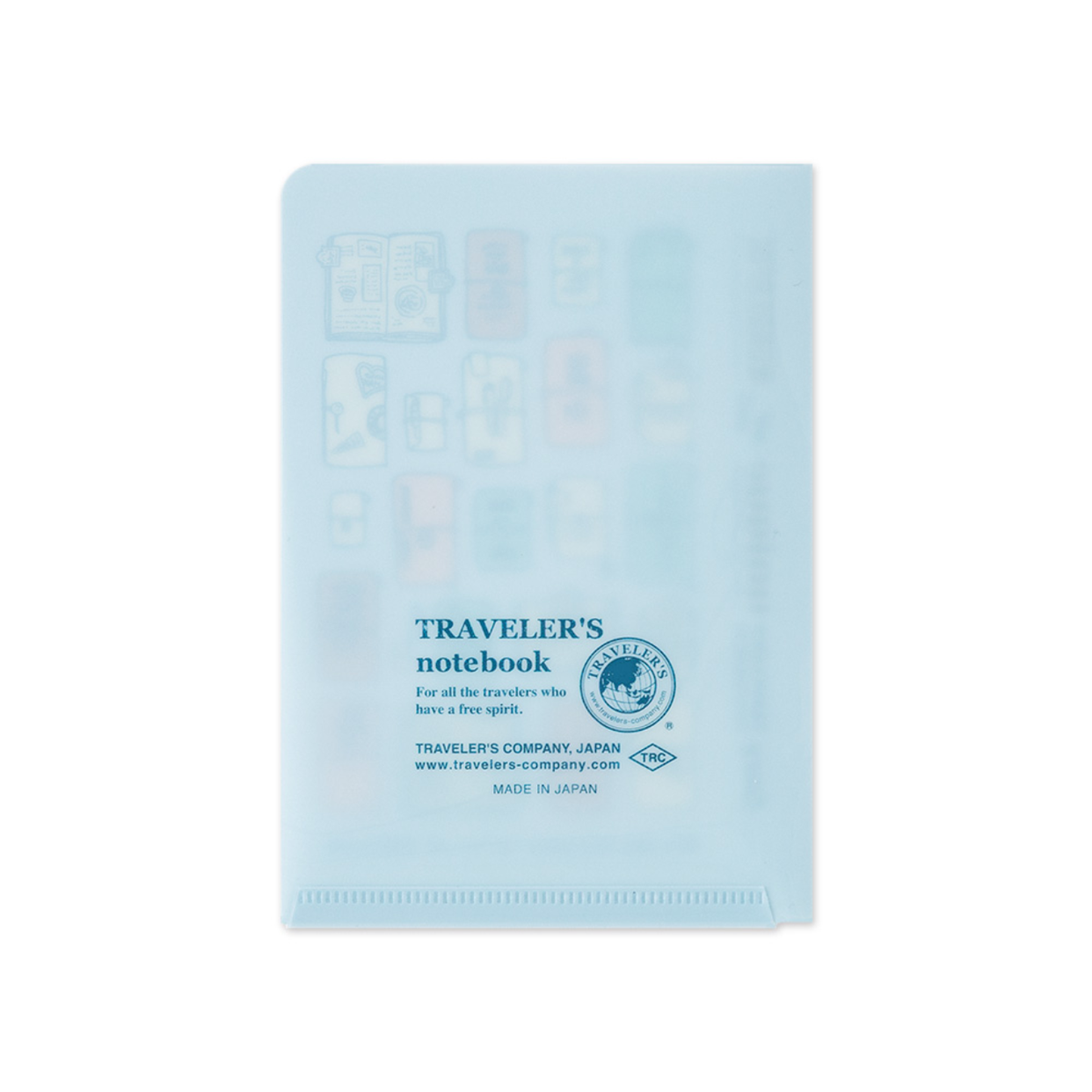 TRAVELER'S Notebook Passport Size Clear Holder 2027