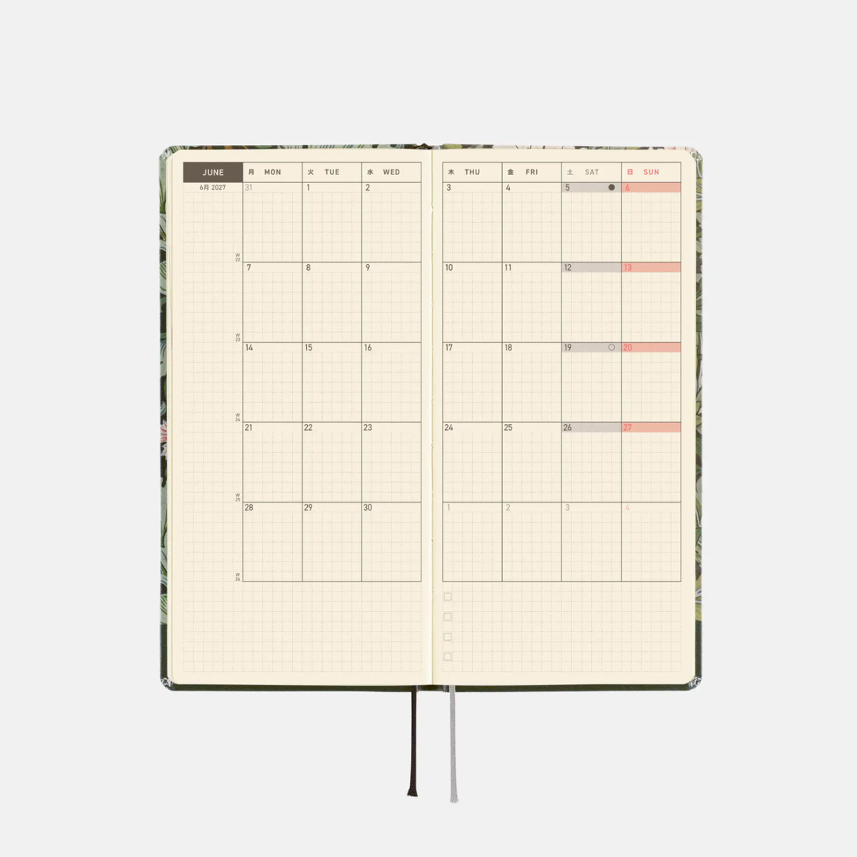 Hobonichi Weeks - V&A Series: Leicester (English)