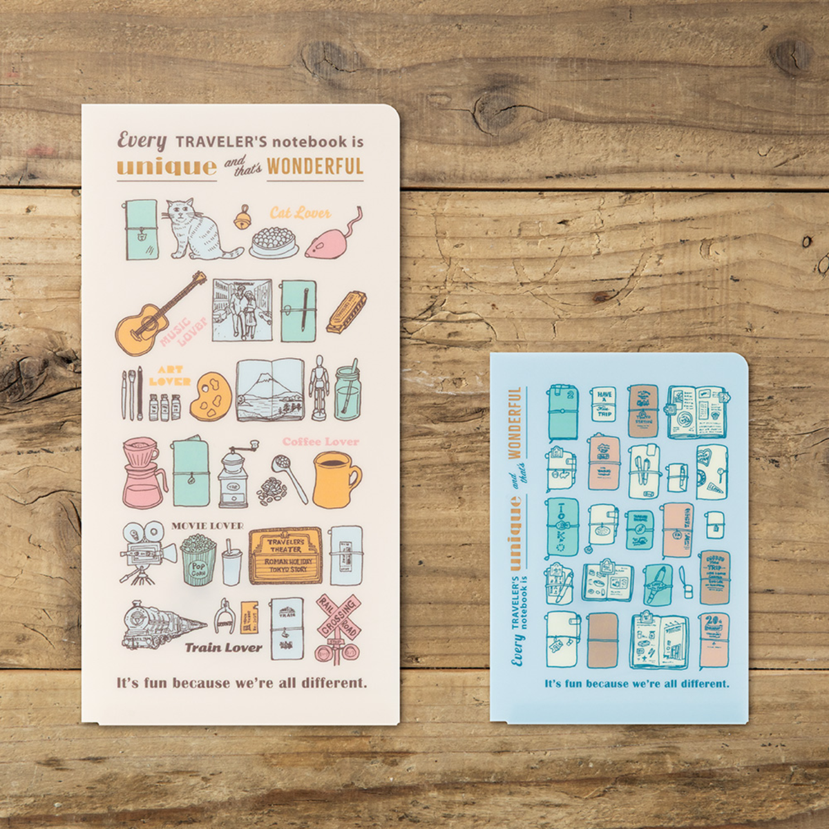 TRAVELER'S Notebook Passport Size Clear Holder 2027