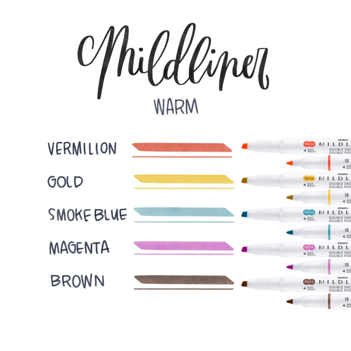 MILDLINER Dual-Tip Creative Highlighter