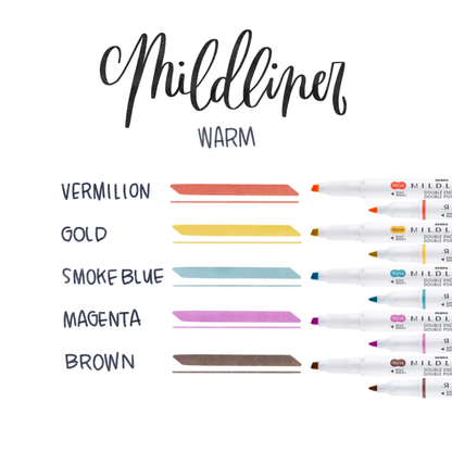 MILDLINER Dual-Tip Creative Highlighter