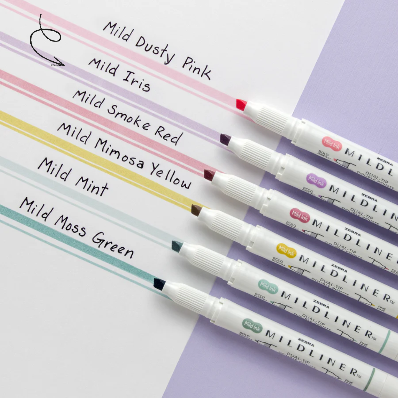 MILDLINER Dual-Tip Creative Highlighter