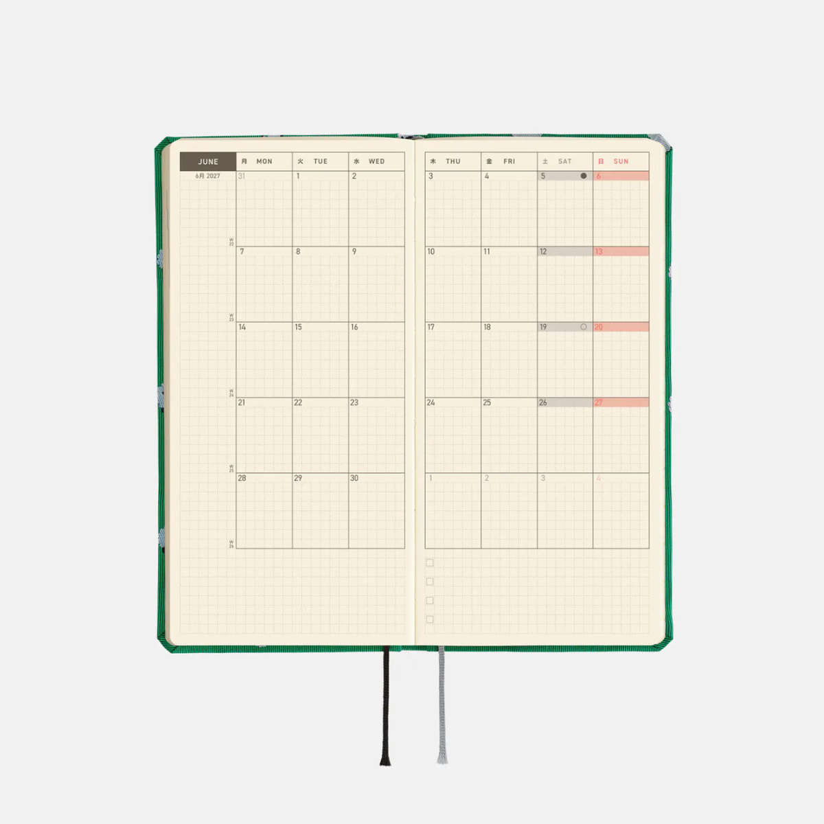Hobonichi Weeks - Bow & Tie: Sheep Sheep Sheep (English)