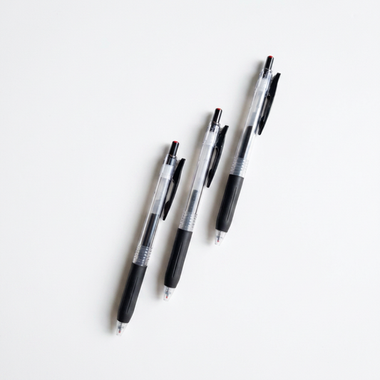 Zebra Sarasa Clip Gel Retractable