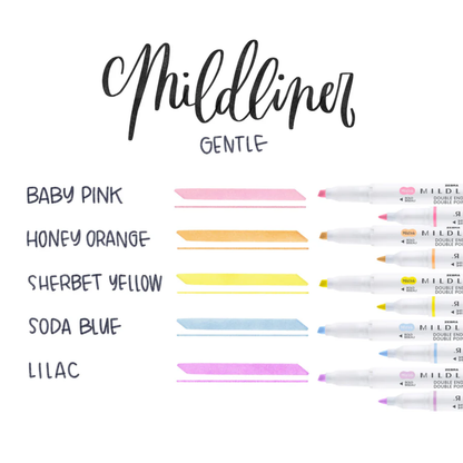 MILDLINER Dual-Tip Creative Highlighter