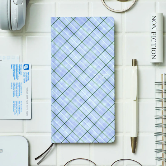 Hobonichi Weeks - Shirt Fabric: Graph Plaid (English)