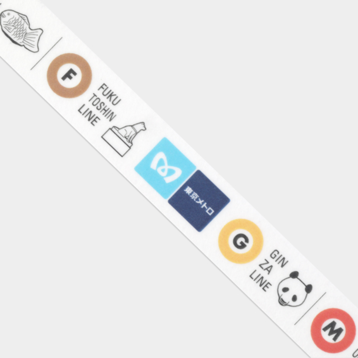 TRAVELER'S Factory Washi Tape - Tokyo Metro