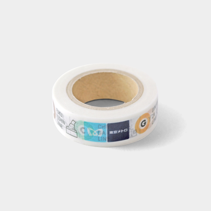 TRAVELER'S Factory Washi Tape - Tokyo Metro