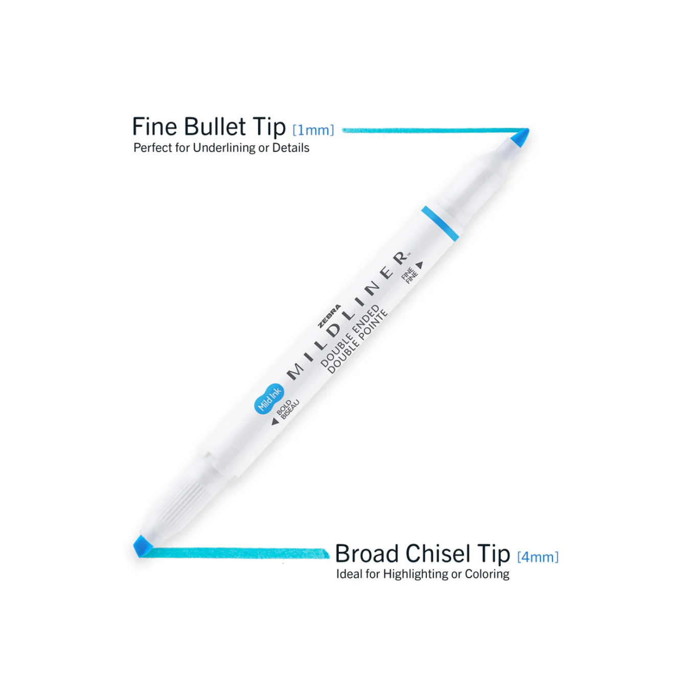 MILDLINER Dual-Tip Creative Highlighter