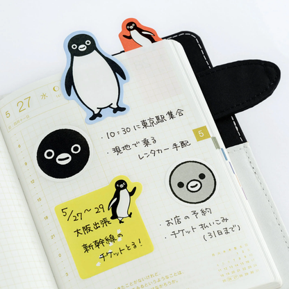 Hobonichi Suica's Penguin Sticky Notes