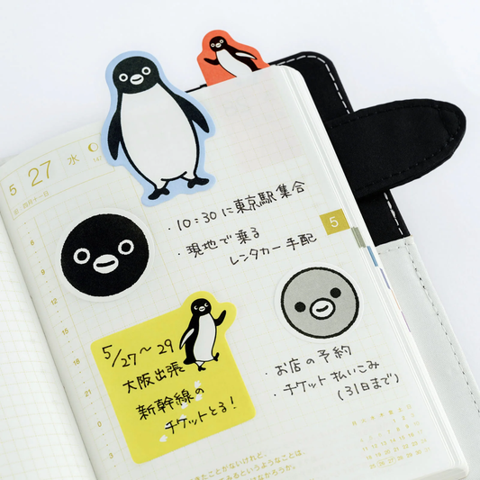 Hobonichi Suica's Penguin Sticky Notes