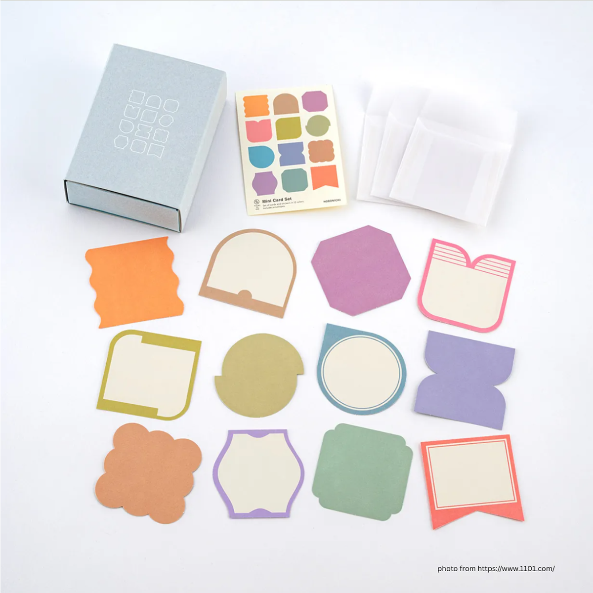 Hobonichi Tsuki no Iro Mini Card Set