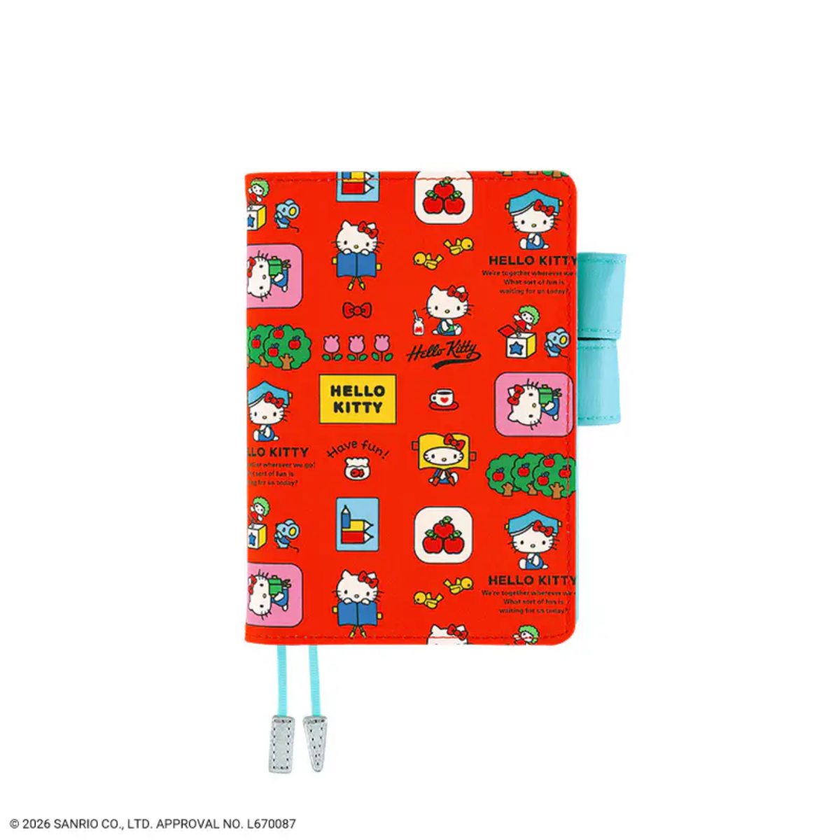Hobonichi Hello Kitty: Techo and Friends A6 Original Size Cover