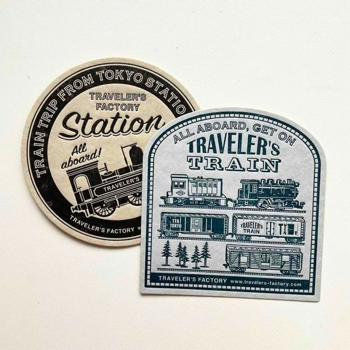 TRAVELER'S Factory Letterpress Sticker