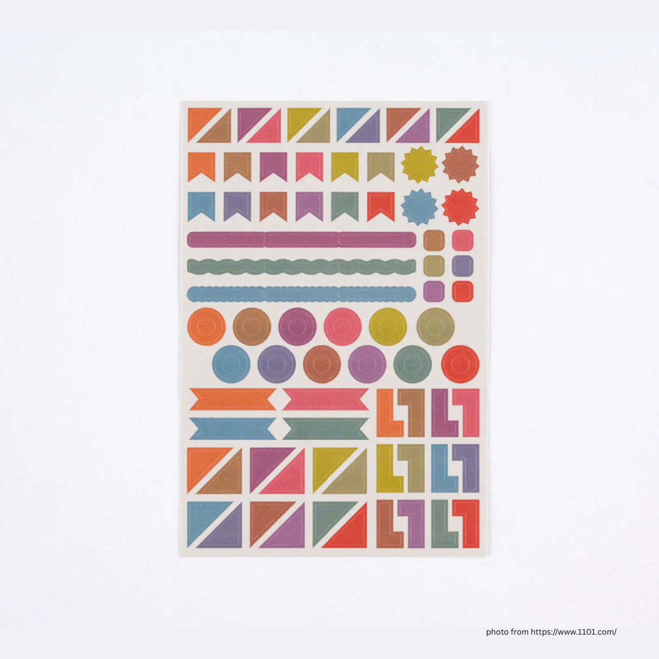 Hobonichi Tsuki no Iro Sticker Set (Schedule)