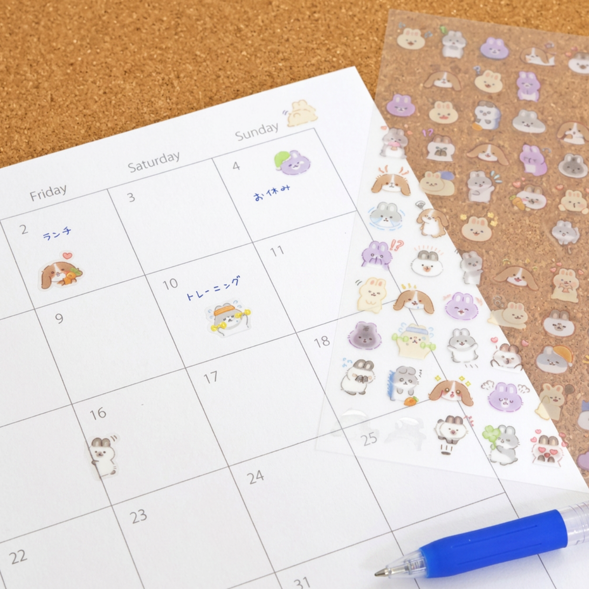 Mind Wave Seal Mood Icon Sticker Sheet