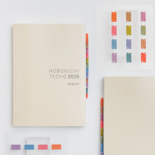 Hobonichi TSUKI no IRO: Index Stickers