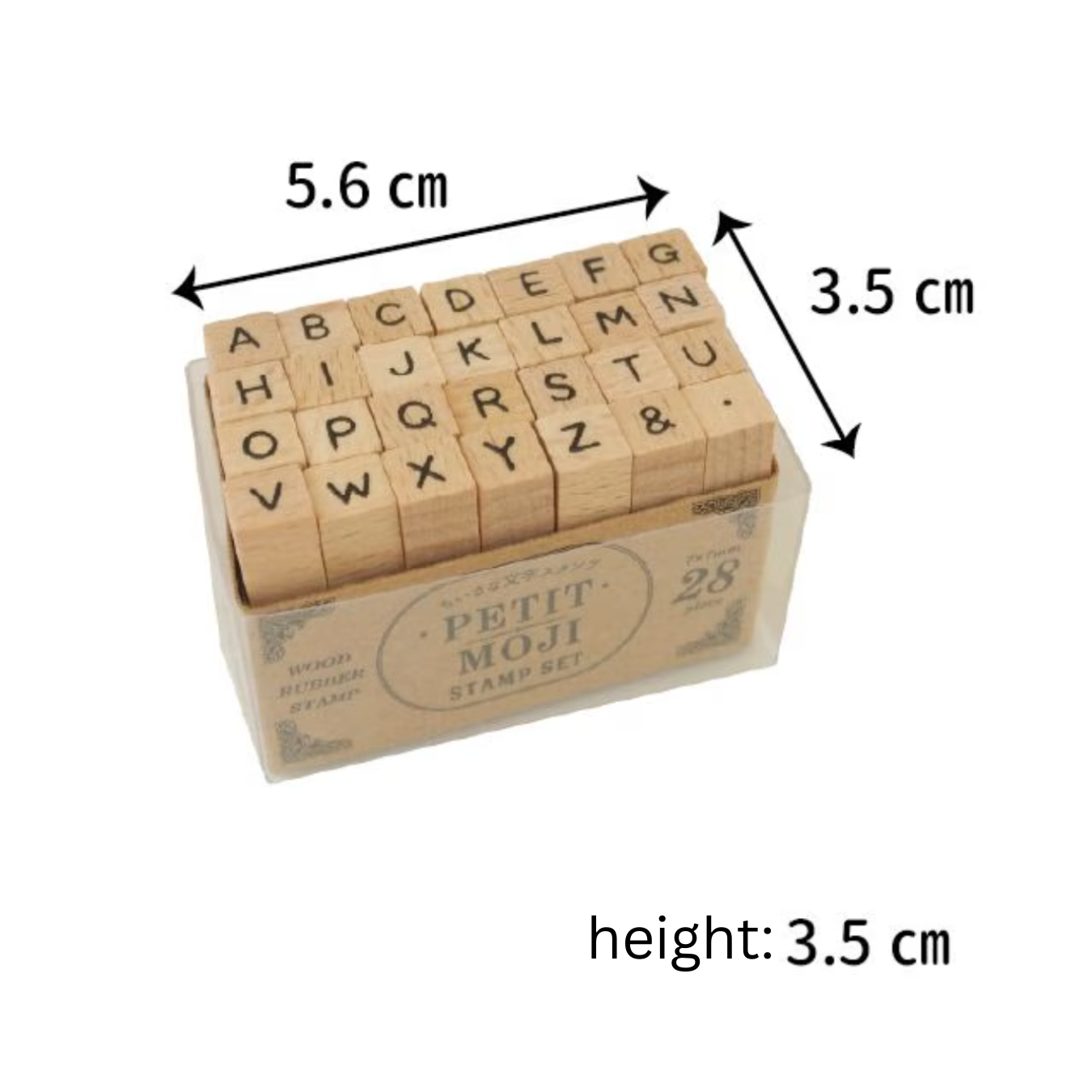 Kodomo no Kao Petit Moji Stamp Set (small)