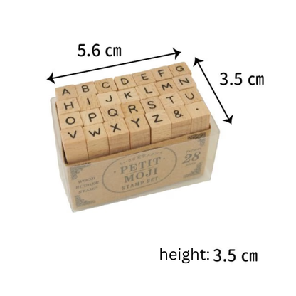Kodomo no Kao Petit Moji Stamp Set (small)