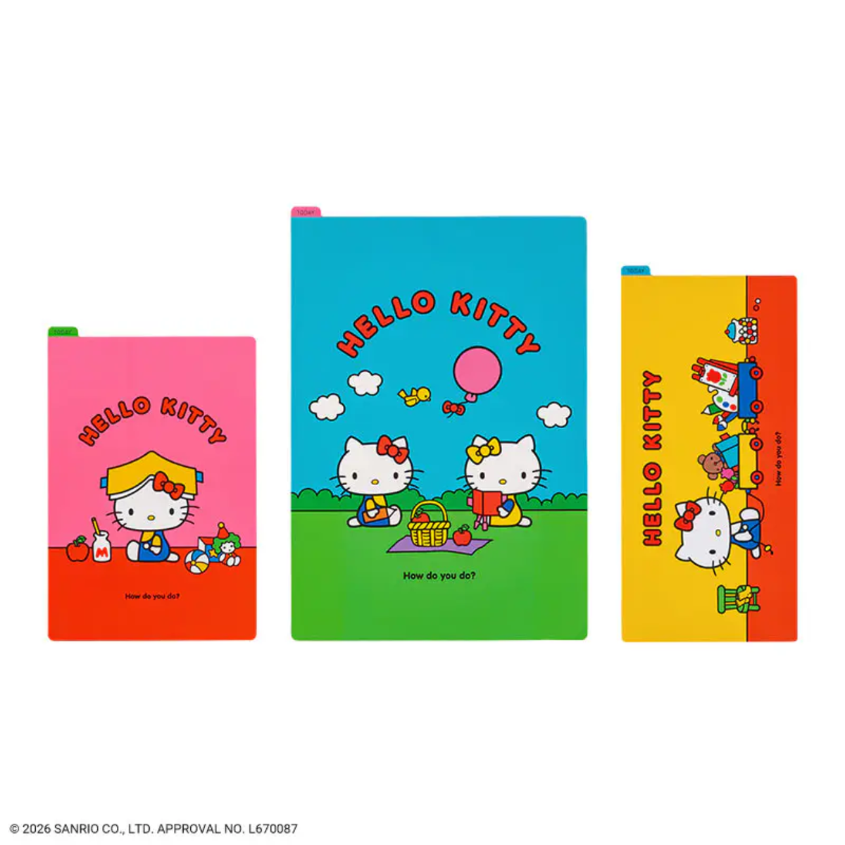 Hobonichi Hello Kitty: Hobonichi Pencil Board For A6 Size / A5 Size / Weeks