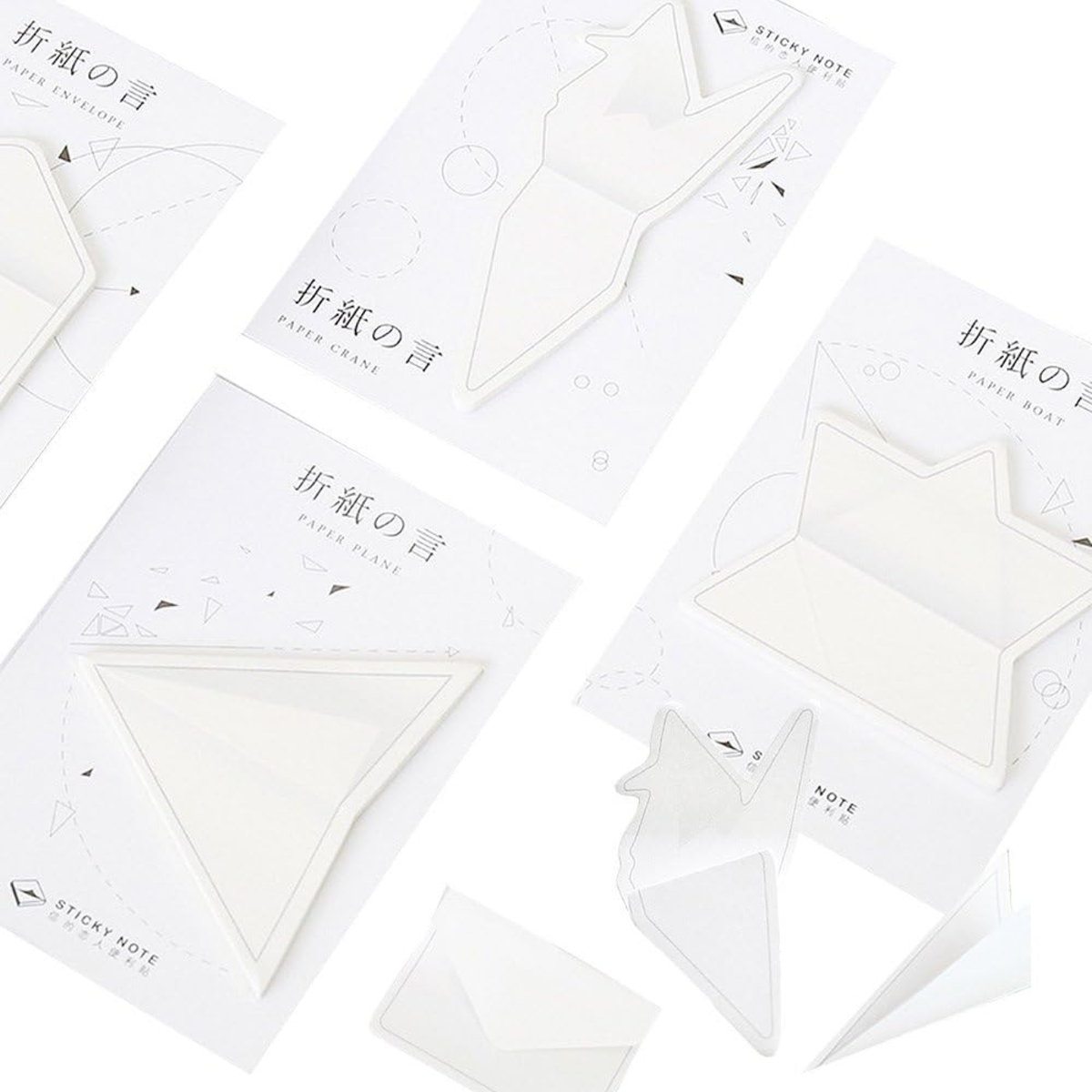 Moin Moin Origami Sticky Notes