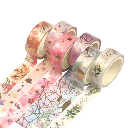 Yubbaex Gold Foil Washi Tape