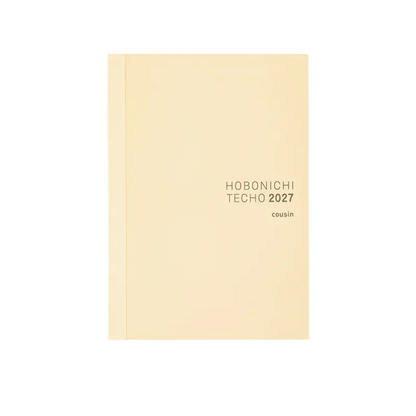 Hobonichi Techo 2027 Japanese Cousin Book A5 size