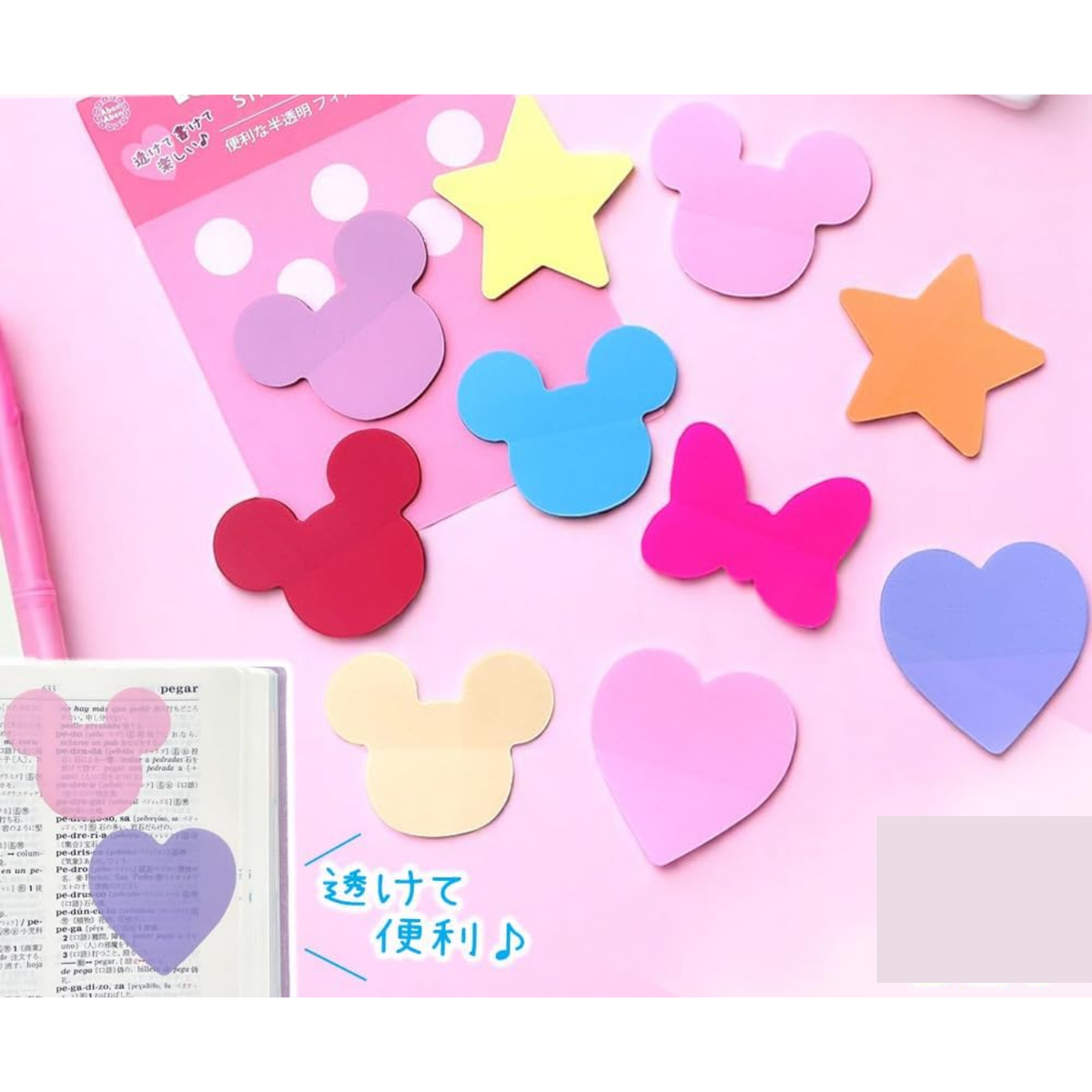 AbonAbon Translucent Mini Sticky Notes