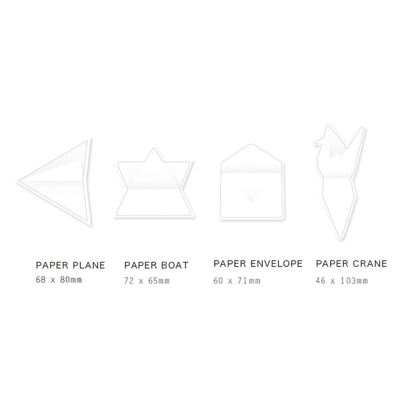 Moin Moin Origami Sticky Notes
